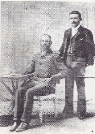 Roger Scally 2191 seated with John Michael Scally (Photo: Kalkaz97)